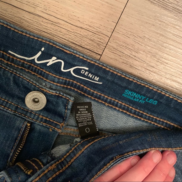 Brand New I.N.C Skinny Jeans - Picture 1 of 4